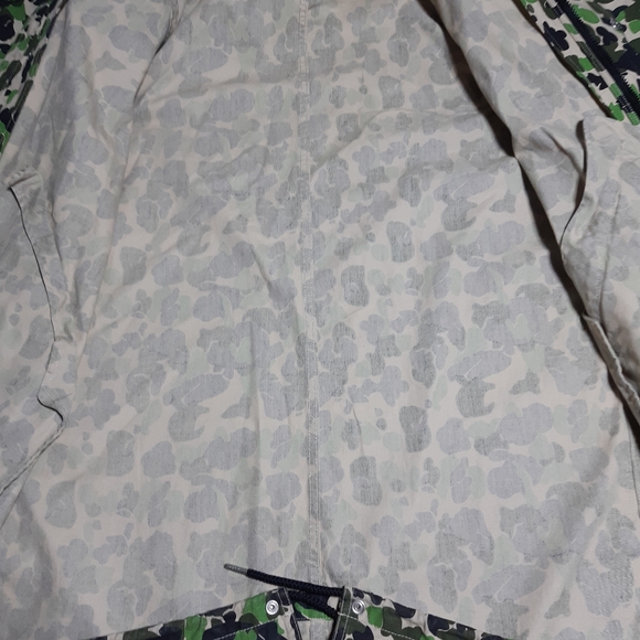 Converse Oasis Liam Summer Parka Jacket. Pretty Green. - Picture 5 of 8